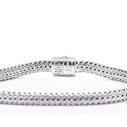John Hardy Sterling Silver Black Sapphire 5mm Classic Chain Bracelet 4 of 5