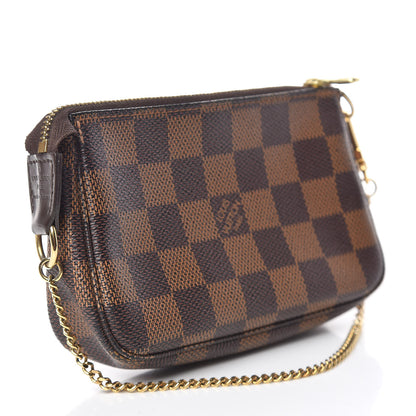 Louis Vuitton Damier Ebene Mini Pochette Accessories 3 of 9
