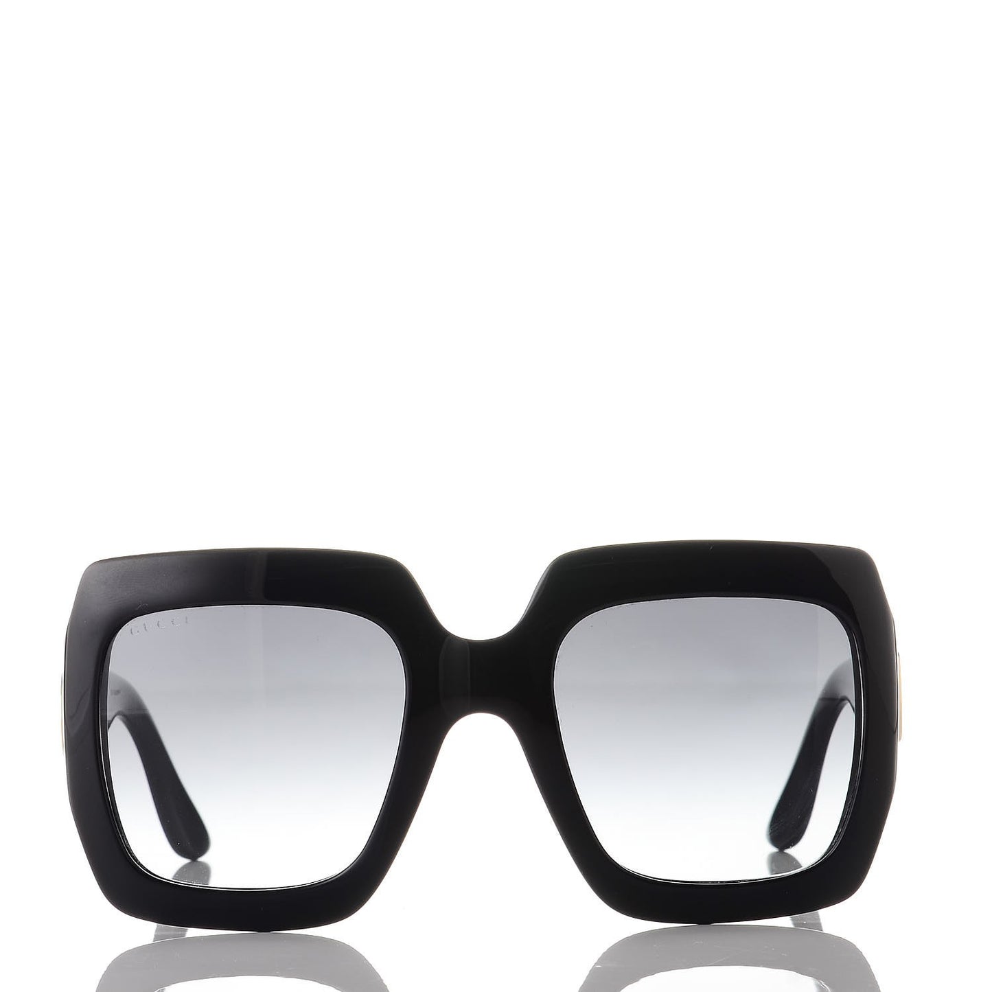 Acetate Square Frame Sunglasses GG0053S Black