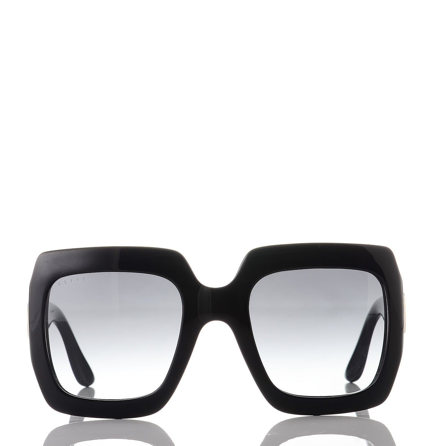 Gucci Acetate Square Frame Sunglasses GG0053S Black 2 of 8
