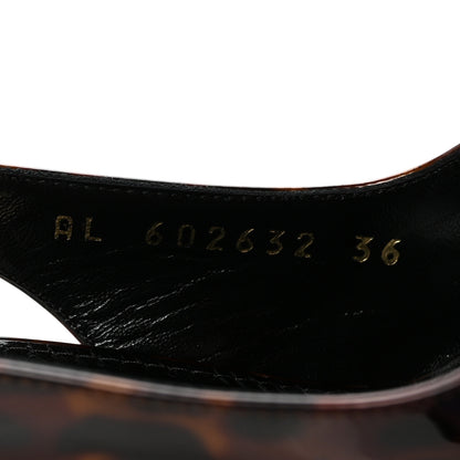 Saint Laurent Calfskin Anja 85 Pumps 36 Manto Naturale 15 of 19