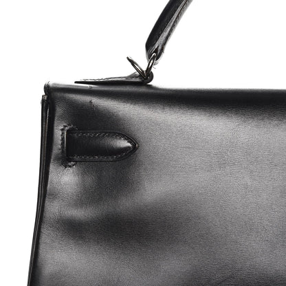 Hermes Box Kelly Retourne 32 Black 35 of 48