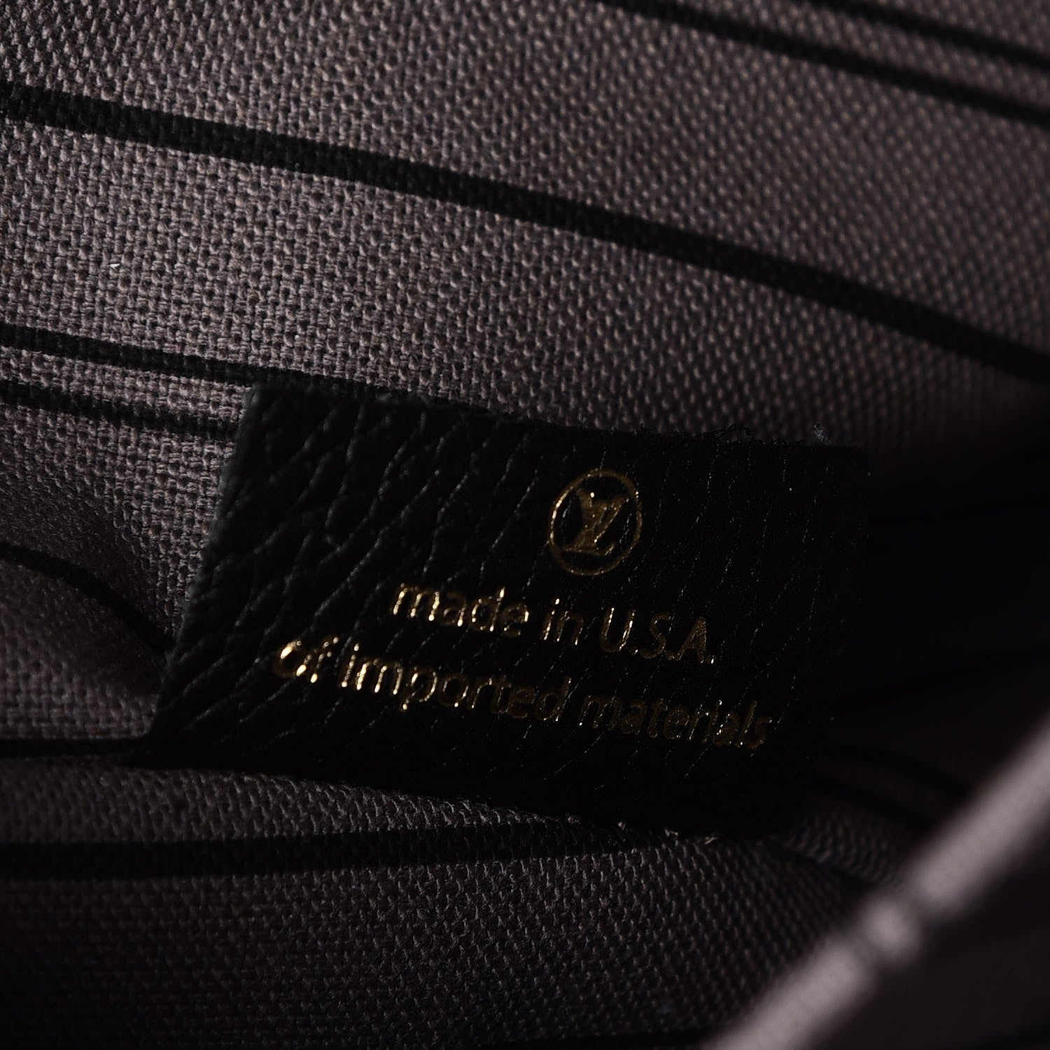 Louis Vuitton Empreinte Pochette Metis Black 7 of 9