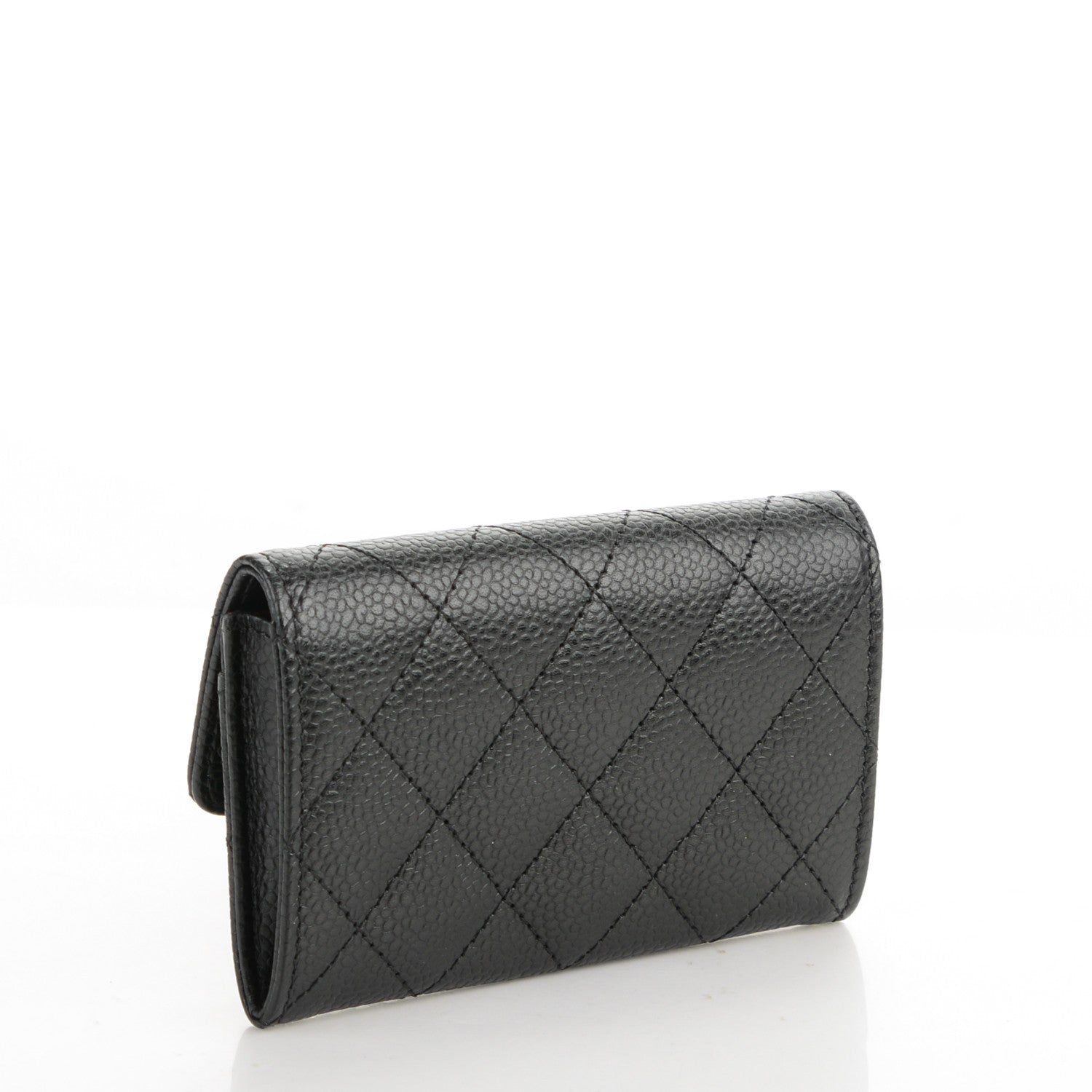 Chanel Caviar Quilted Card Holder Black 3 of 7