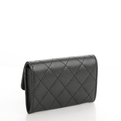Chanel Caviar Quilted Card Holder Black 3 of 7