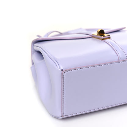Celine Satinated Calfskin Mini 16 Top Handle Bag Light Lilac 7 of 8