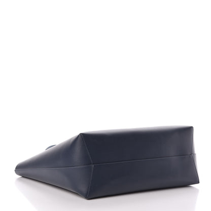 Mansur Gavriel Smooth Calfskin Large Shopping Tote Blu 5 of 12