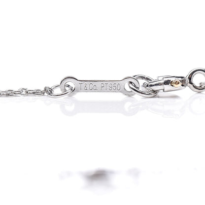 Tiffany Platinum Diamond .30ctw Elsa Peretti Diamonds by the Yard Station Bracelet 4 of 5