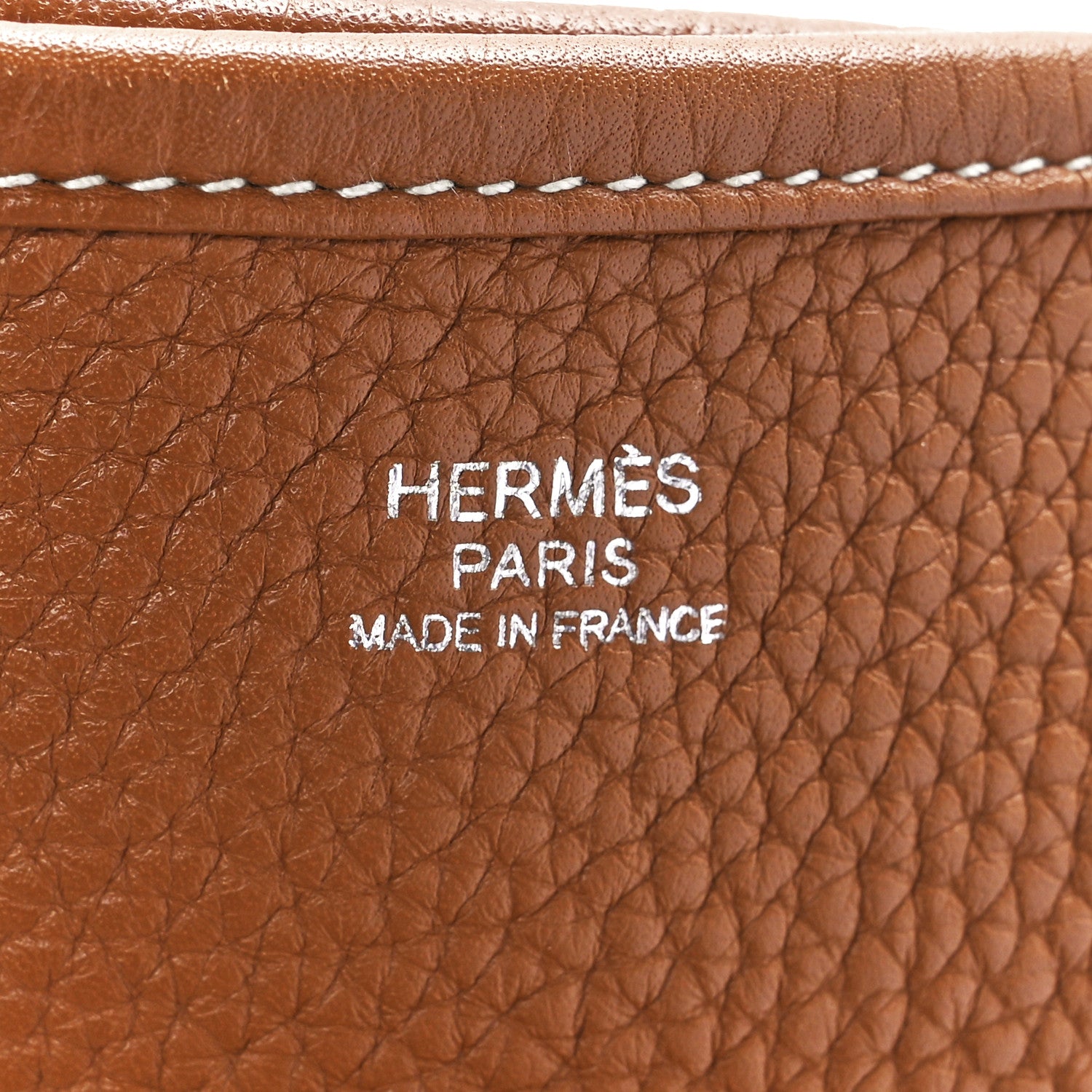 Hermes Taurillon Clemence Evelyne III PM Gold 6 of 11