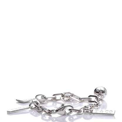 Tiffany Sterling Silver 1837 Charm Bracelet 3 of 6
