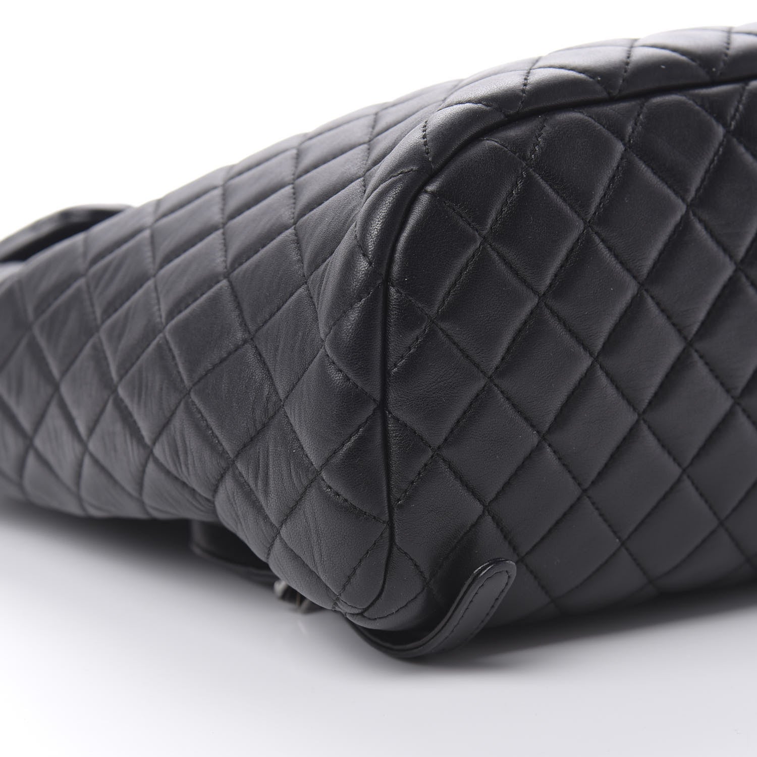 Chanel Calfskin Quilted Large Urban Spirit Backpack Black 8 of 10