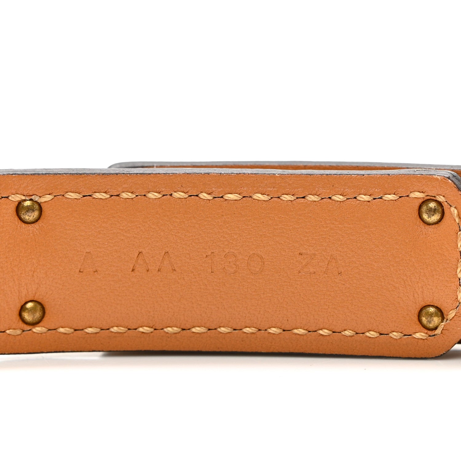Hermes Epsom Kelly Belt Bleu Zanzibar 3 of 4