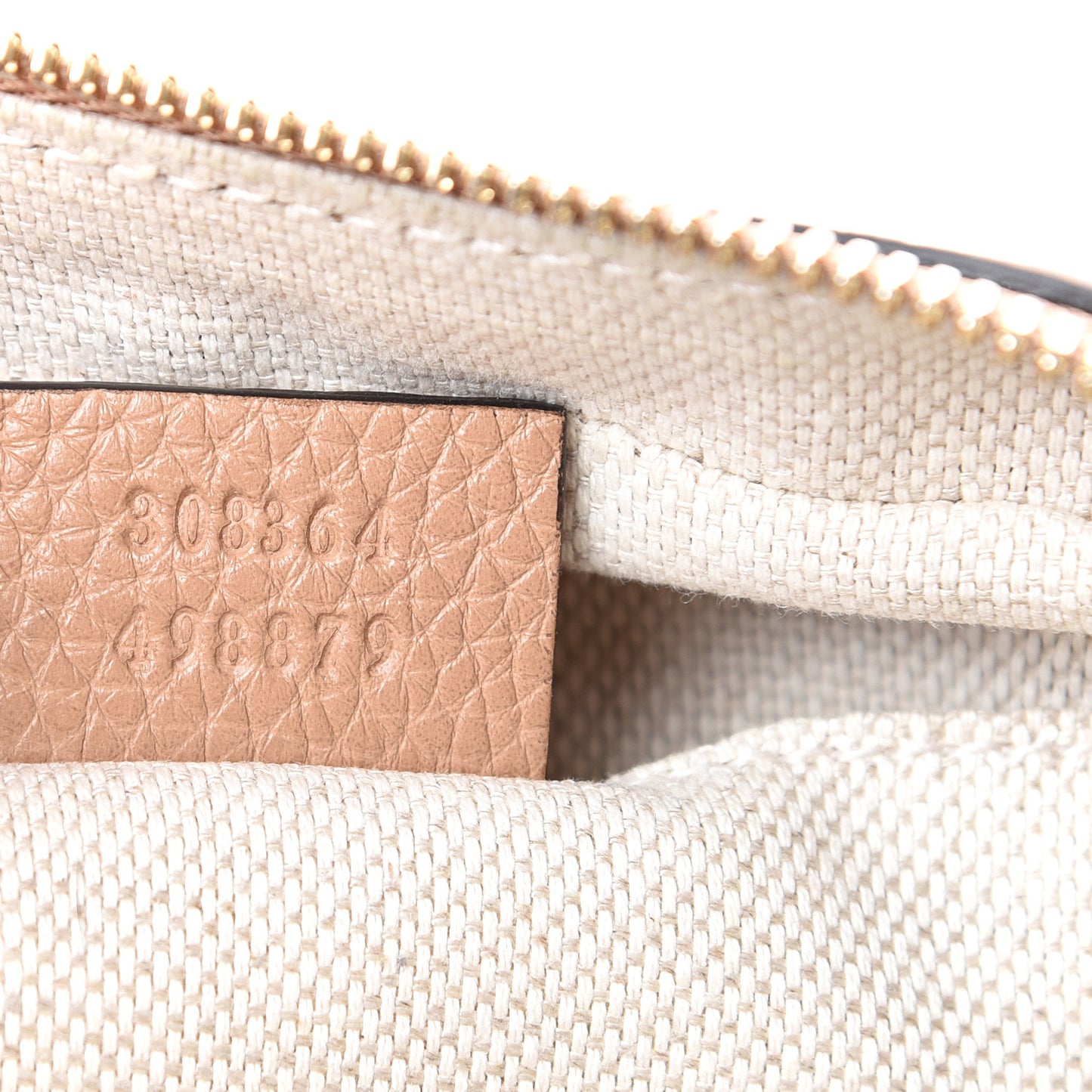 Pebbled Calfskin Small Soho Disco Bag Camelia