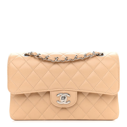 Chanel Caviar Quilted Small Double Flap Beige 1 of 11