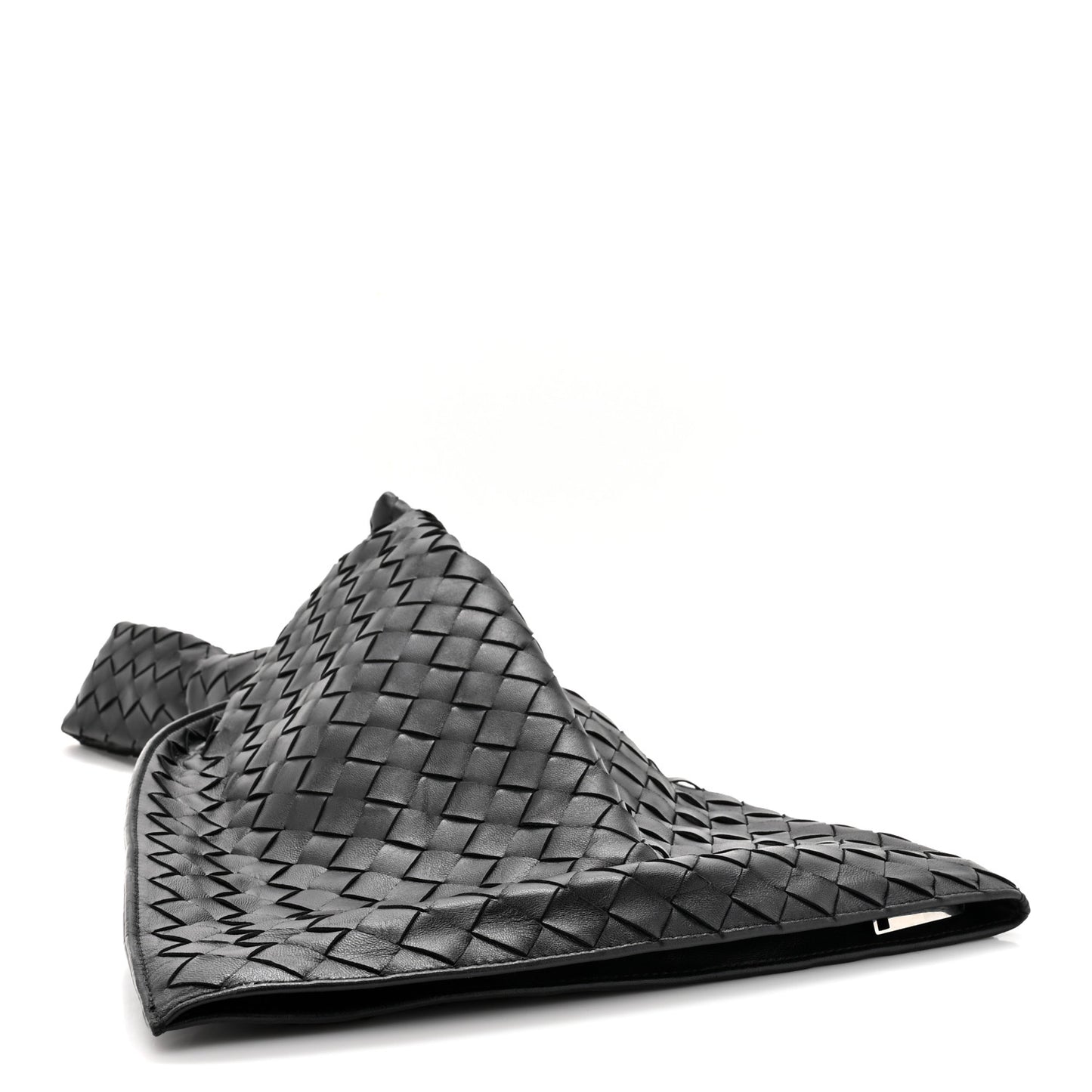 Nappa Intrecciato BV Twist Black