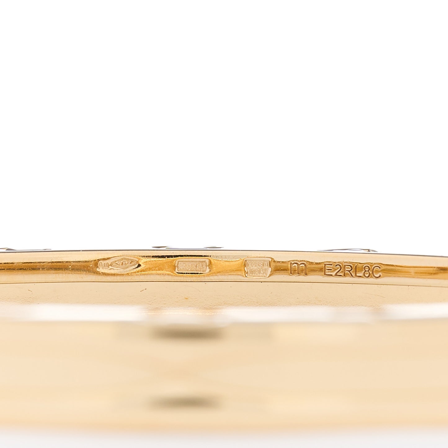 18K Yellow Gold B.Zero1 Bangle Bracelet M