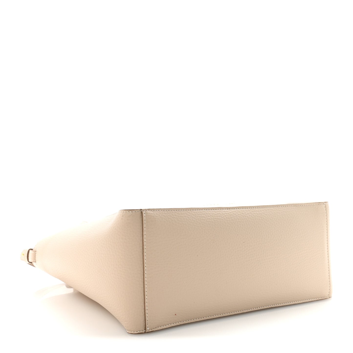 Grainy Alter Mat Studded East West Tote Cream