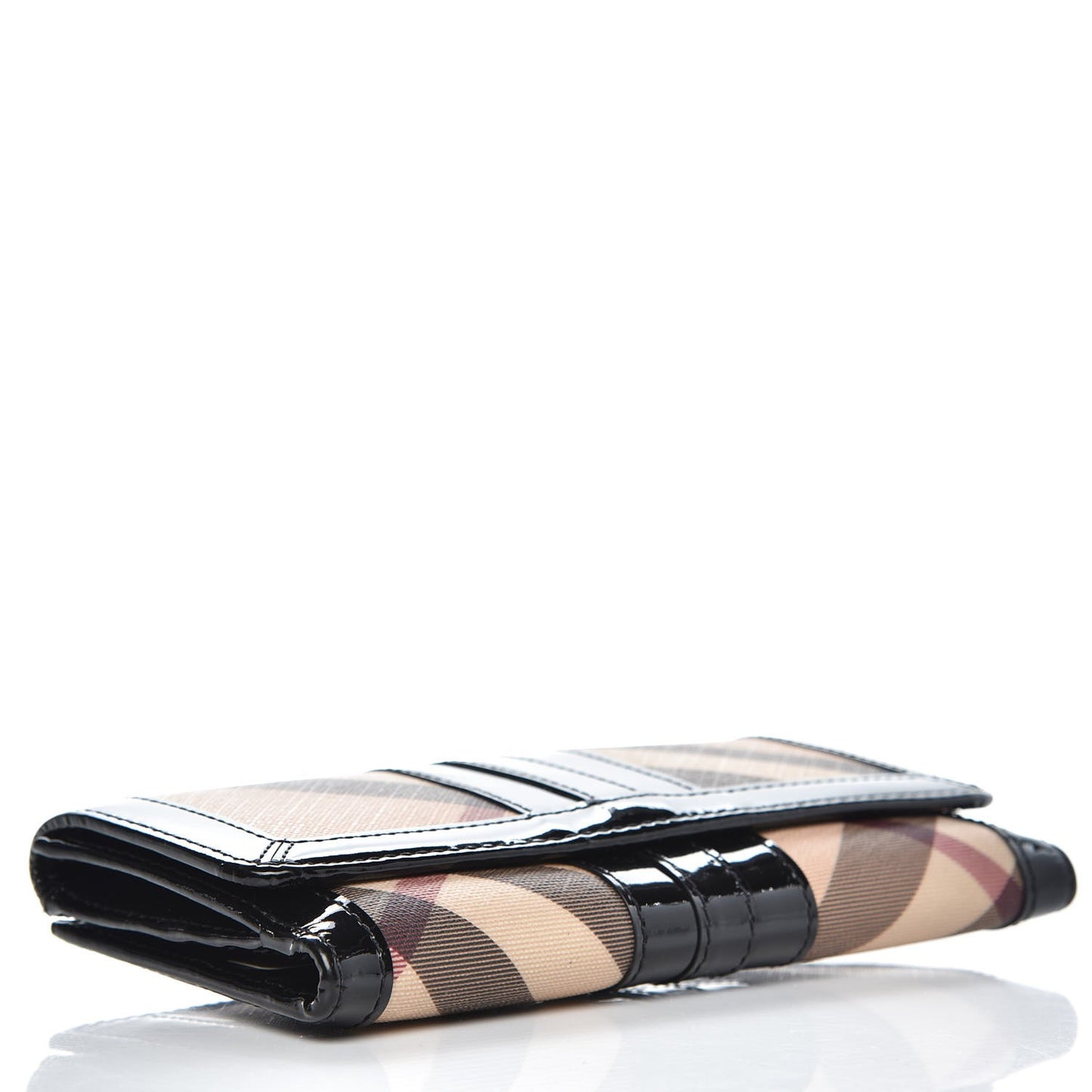 Nova Check Penrose Continental Wallet Black