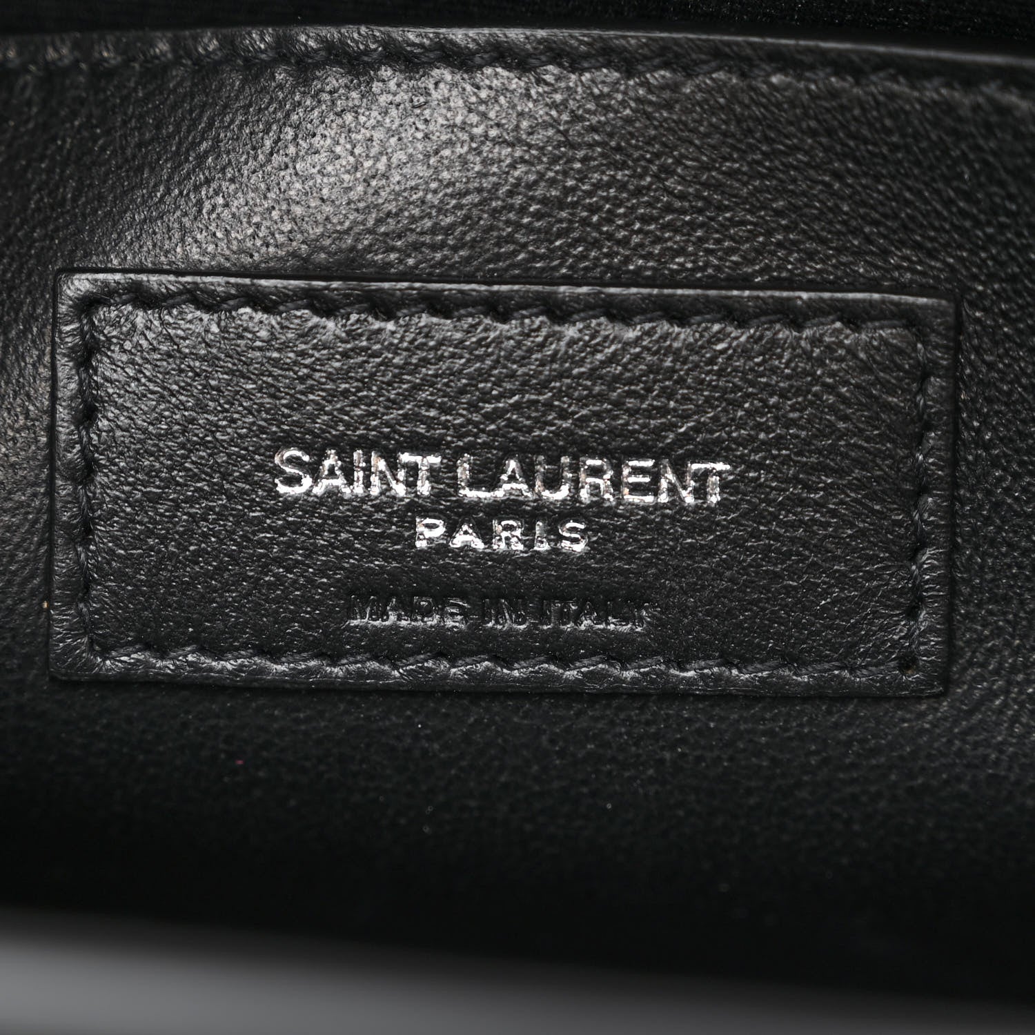 Saint Laurent Croc Calfskin Embossed Medium Uptown Tote Black 6 of 10