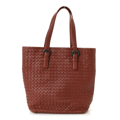 Bottega Veneta Nappa Intrecciato Light Calf Shopper Tote Corallo 1 of 9