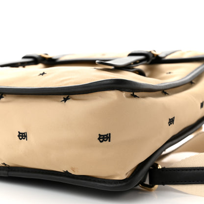 Burberry Econyl TB Logo Star Embroidered Kids Backpack Black Beige 11 of 15