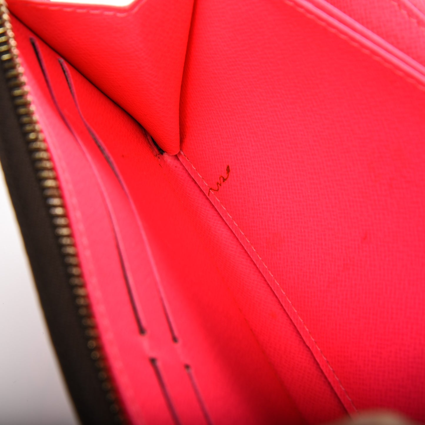 Monogram Graffiti Zippy Wallet Fuchsia