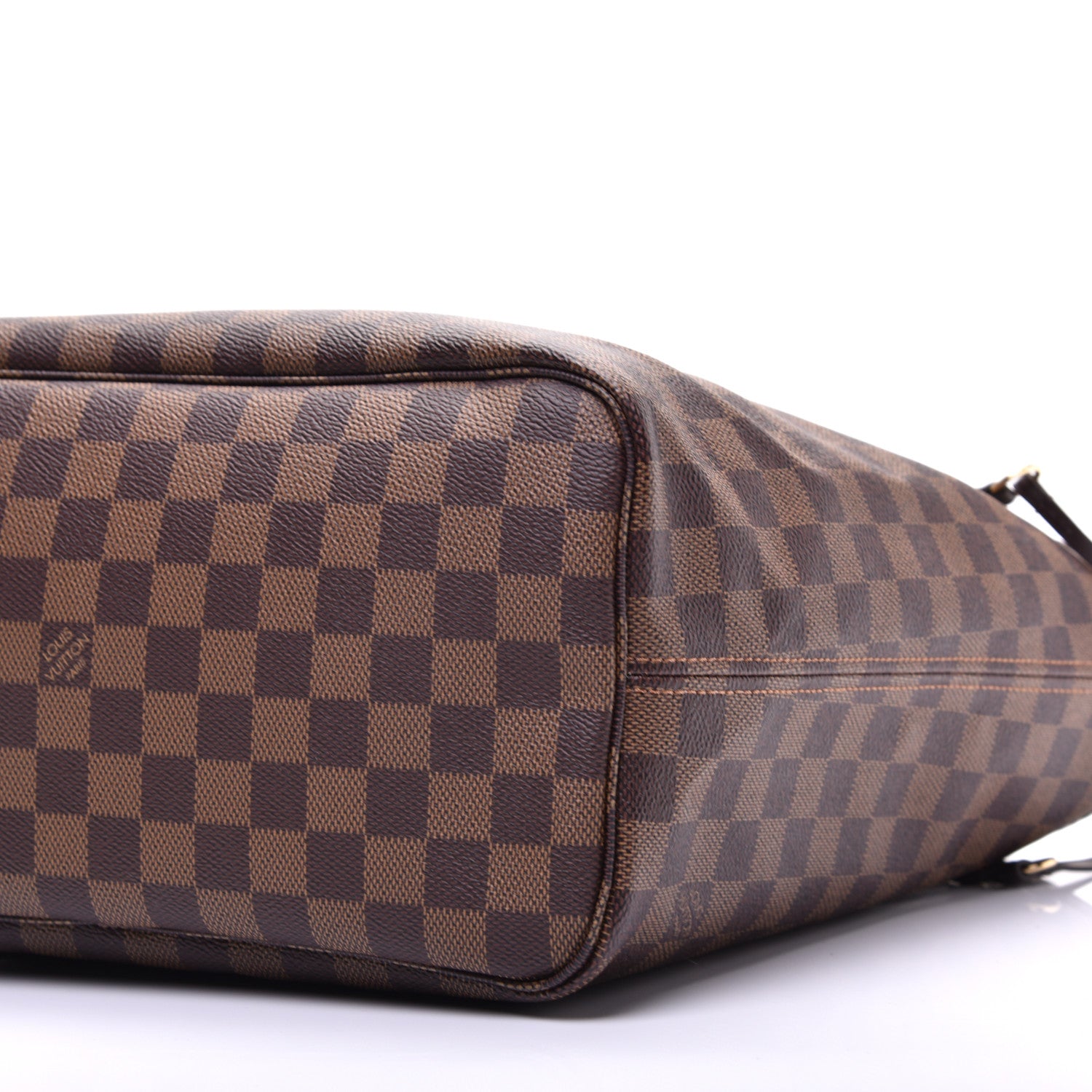 Louis Vuitton Damier Ebene Neo Neverfull MM Rose Ballerine 8 of 9