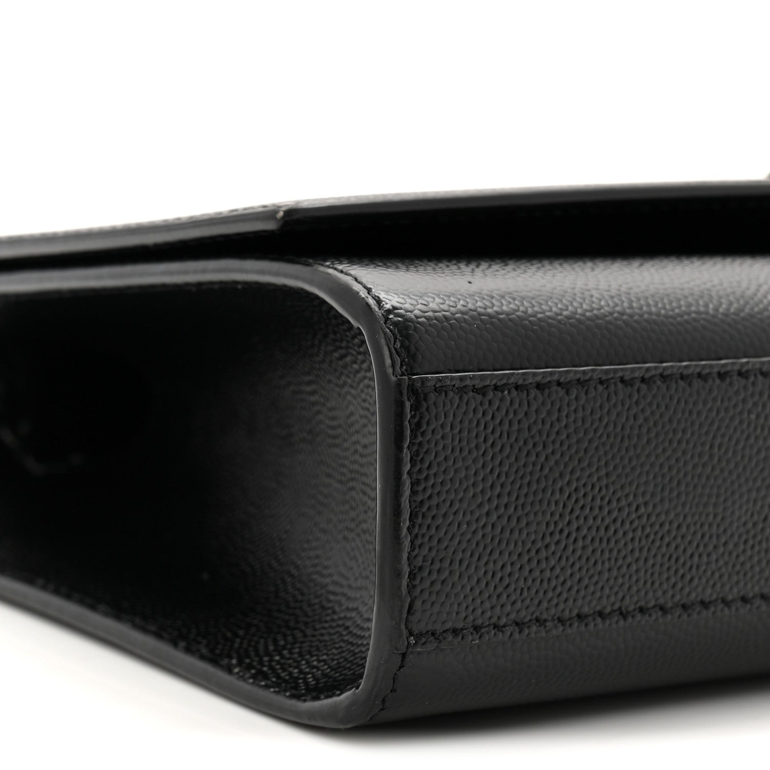 Saint Laurent Grain De Poudre Medium Classic Monogram Monochrome Kate Satchel Black 9 of 10
