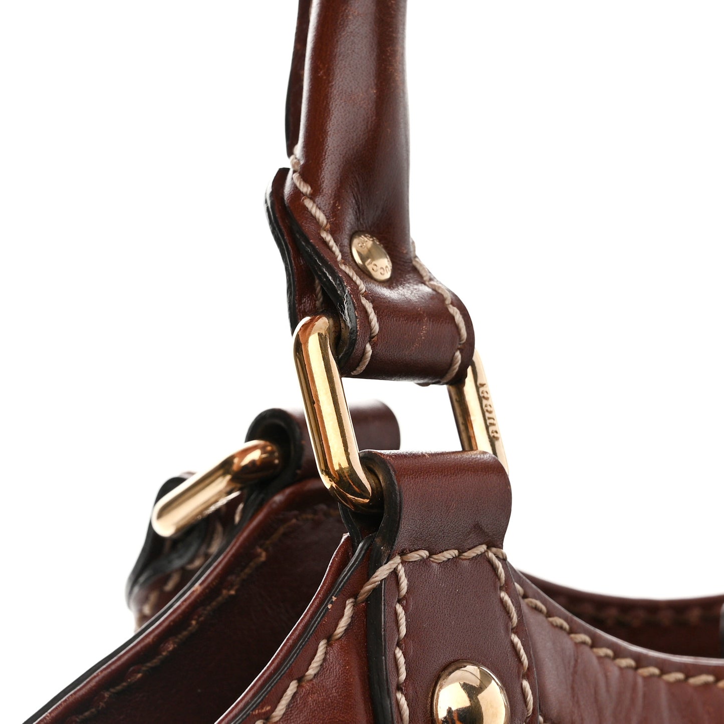 Diamante Medium Sukey Tote Brown