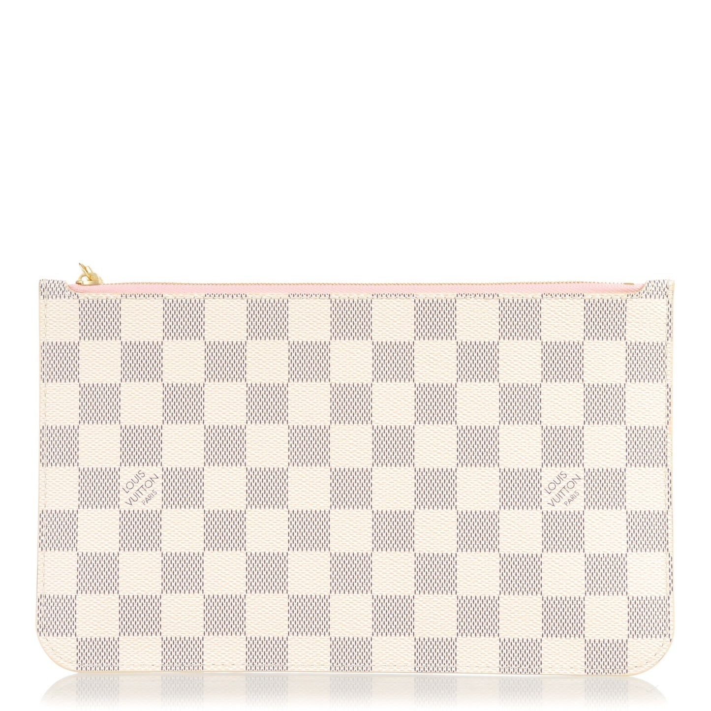 Damier Azur Neverfull MM GM Pochette Rose Ballerine