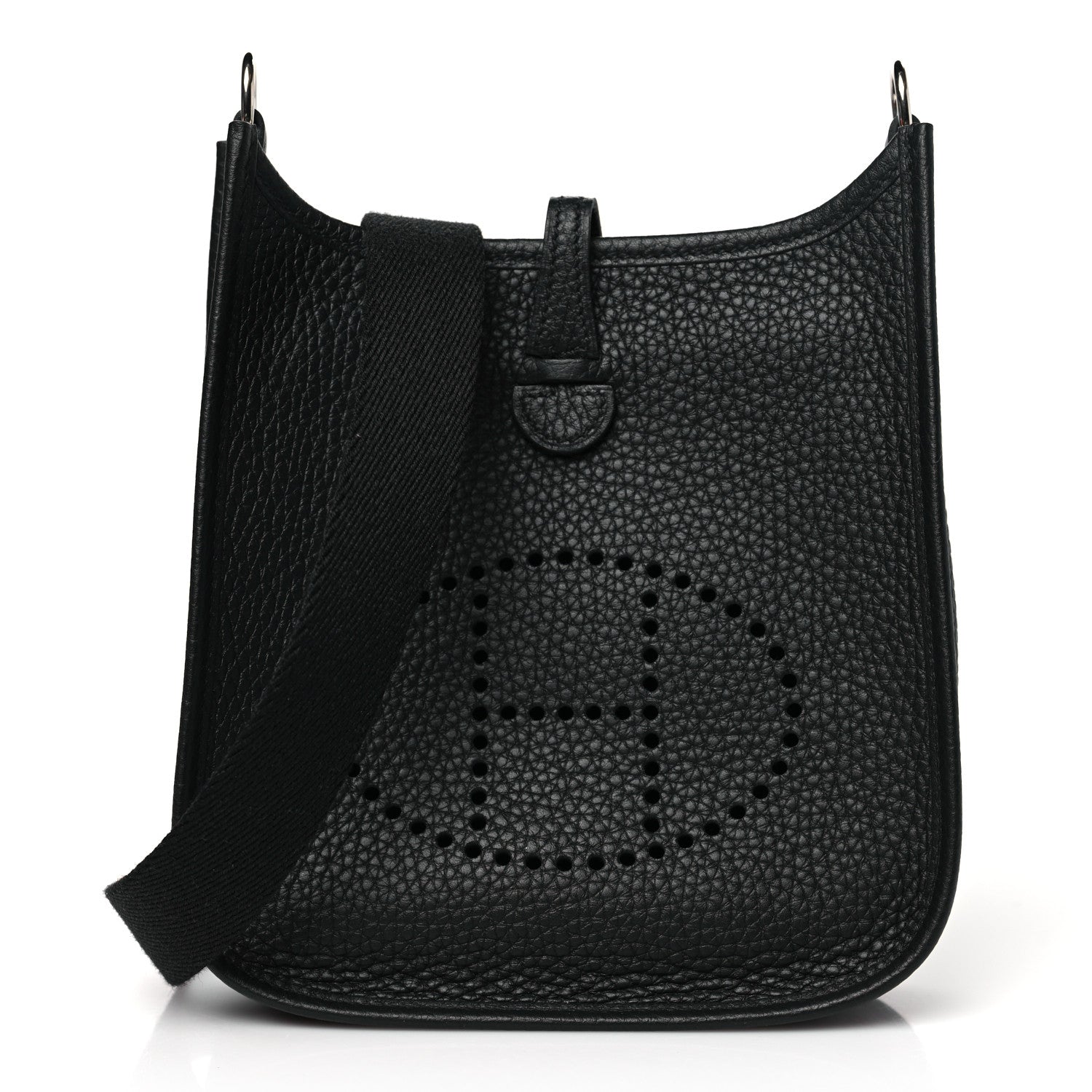 Hermes Taurillon Clemence Evelyne TPM Black 1 of 10