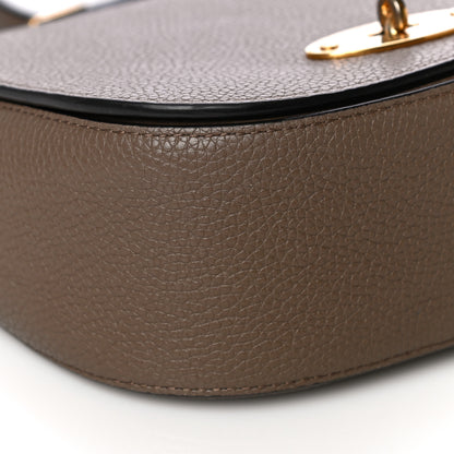 Mulberry Natural Grained Calfskin Small Darley Satchel Clay 9 of 11