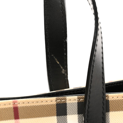 Burberry House Check Medium Tote Black 15 of 20