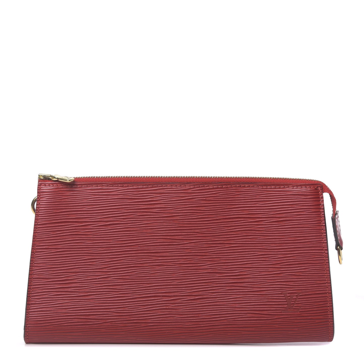 Epi Pochette Accessories 24 Castillan Red