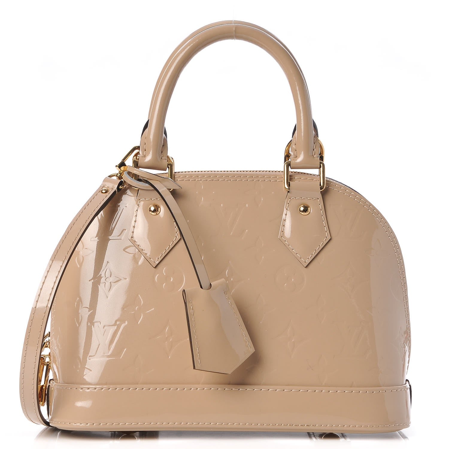 Louis Vuitton Vernis Alma BB Dune 1 of 8