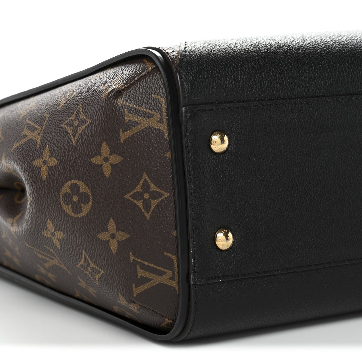 Calfskin Monogram Kimono Tote Black