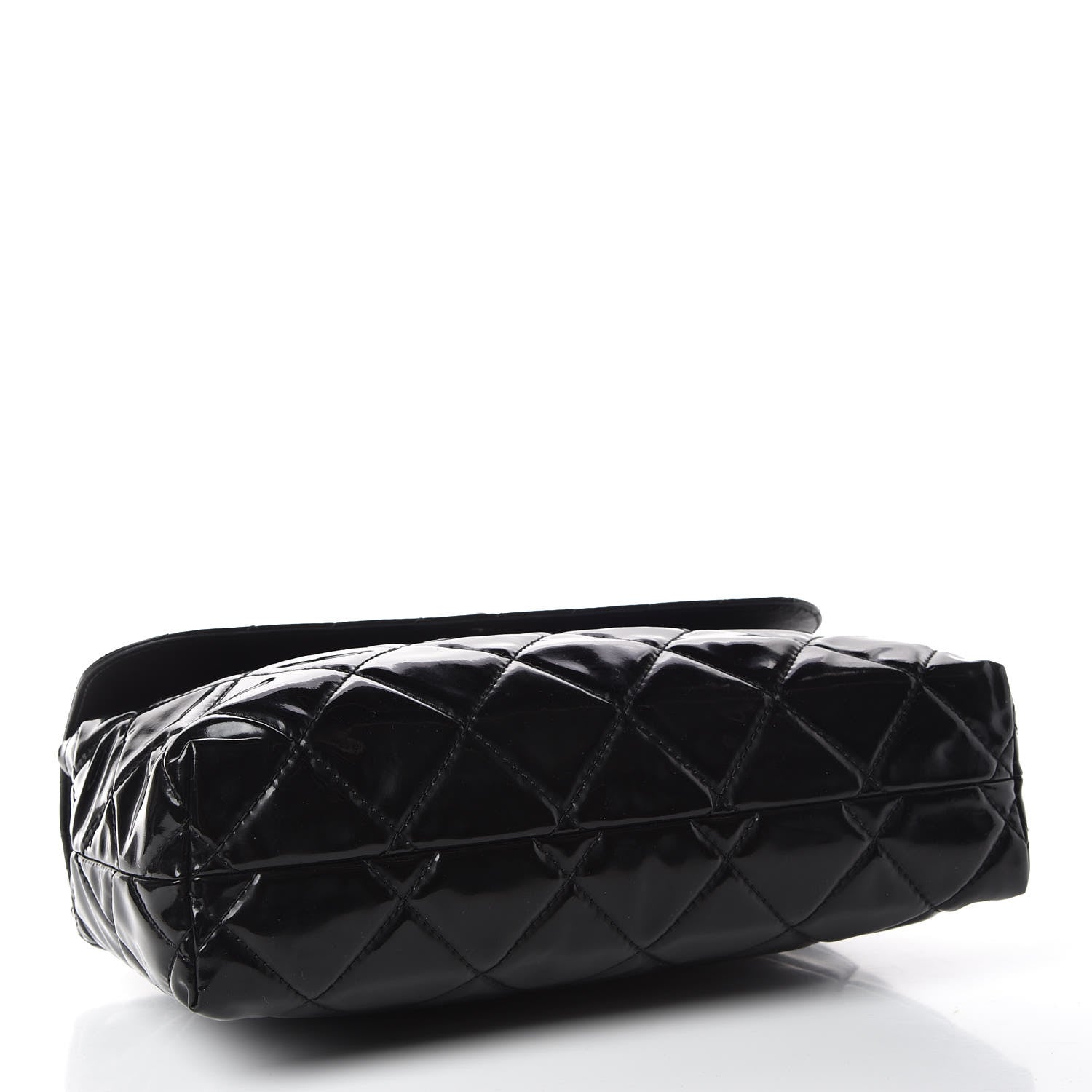Chanel Vinyl Quilted In the Business Flap Bag Black 4 of 9