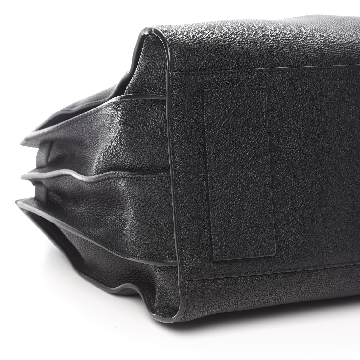Saint Laurent Grained Calfskin Large Souple Sac De Jour Black 7 of 9