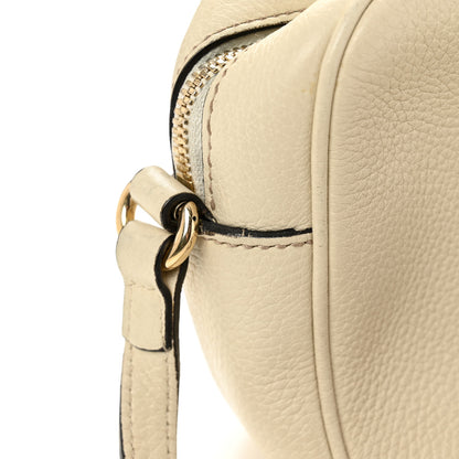 Gucci Pebbled Calfskin Small Soho Disco Bag Off White 12 of 14
