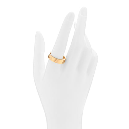 Cartier 18K Yellow Gold 5.5mm LOVE Ring 62 10 2 of 5