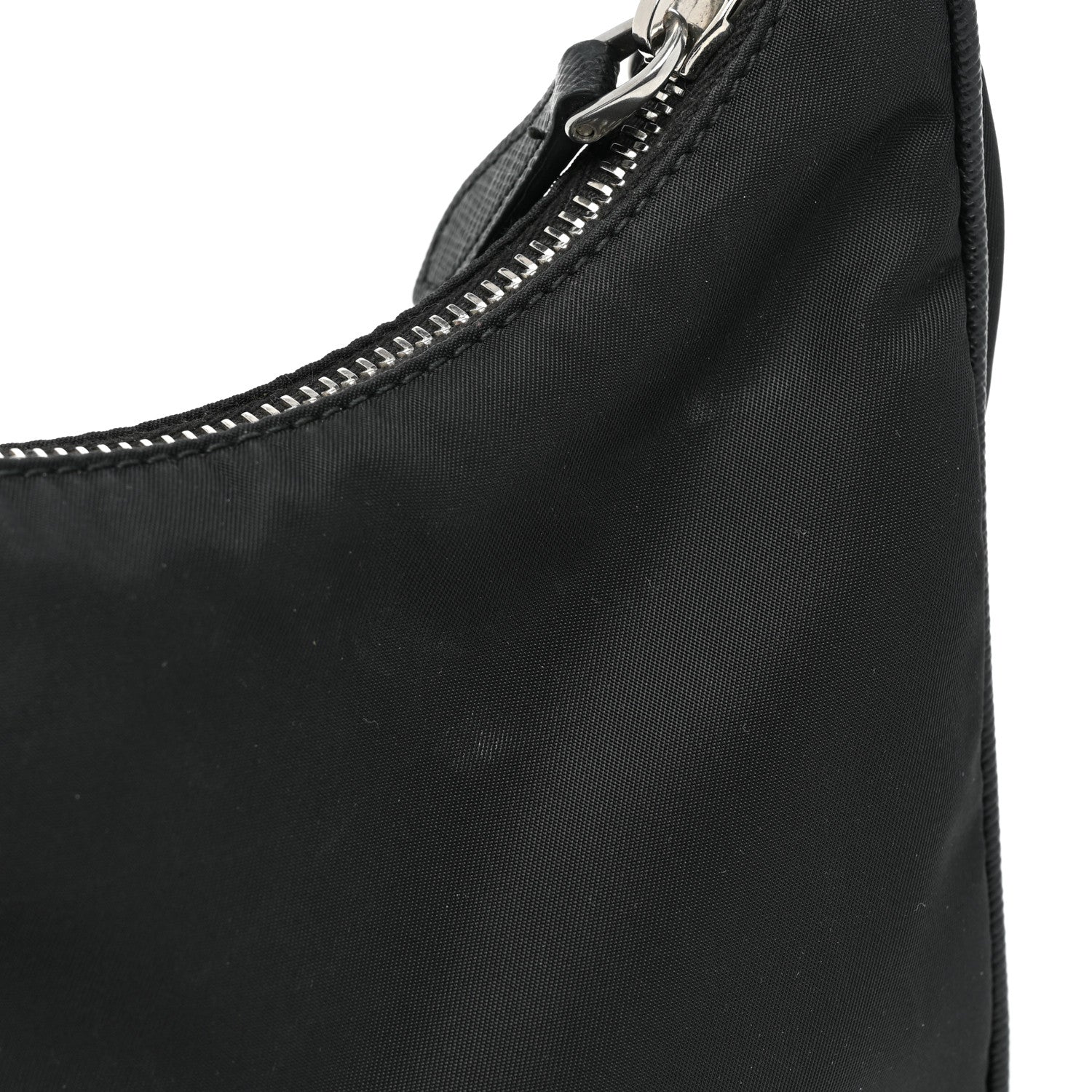 Prada Nylon Re-Edition 2005 Shoulder Bag Black 8 of 11