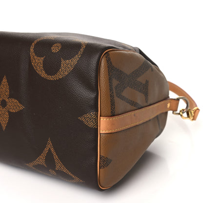 Louis Vuitton Reverse Monogram Giant Speedy Bandouliere 30 8 of 14