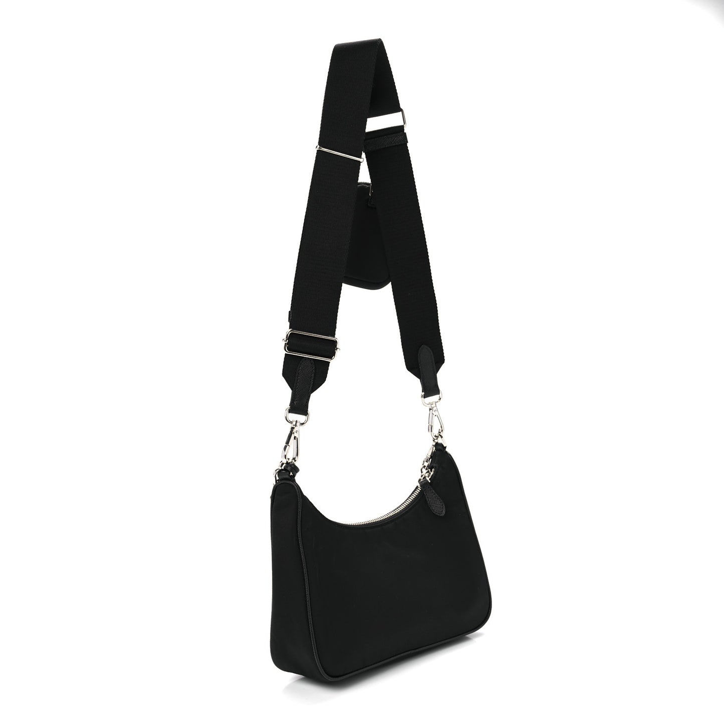 Nylon Re-Edition 2005 Shoulder Bag Black