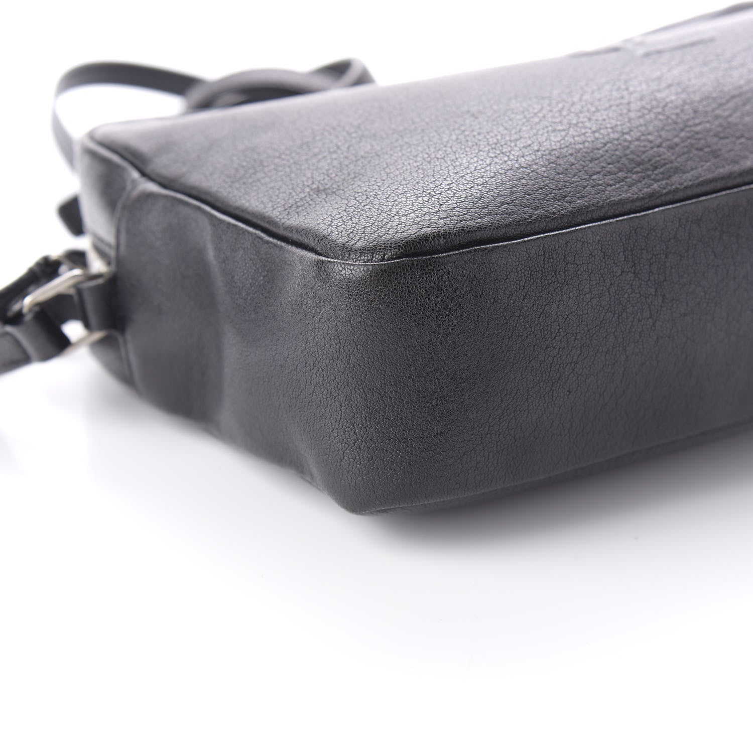 Saint Laurent Lambskin Monogram Small Lou Camera Bag Black 6 of 10