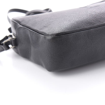 Saint Laurent Lambskin Monogram Small Lou Camera Bag Black 6 of 10
