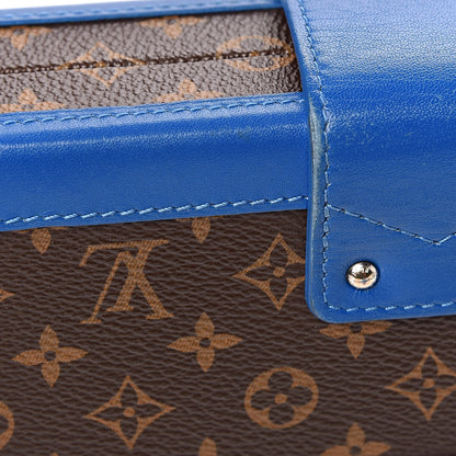 Louis Vuitton Monogram Petite Malle Blue Royal 12 of 17