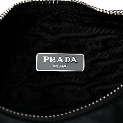 Prada Nylon Re-Edition 2005 Shoulder Bag Black 6 of 10