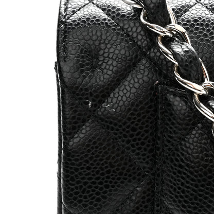 Chanel Caviar Quilted Jumbo Double Flap Black 11 of 11