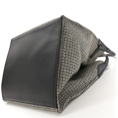 Celine Tweed Smooth Calfskin Medium Big Bag Black 10 of 10