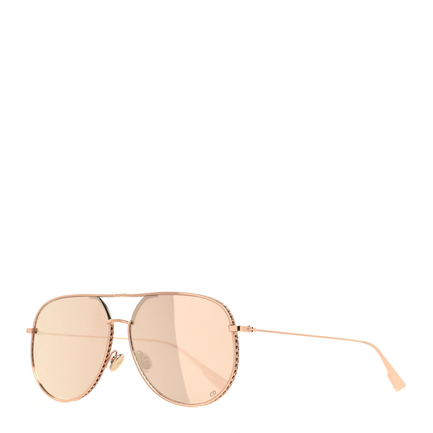 Metal Dior By Dior 2 Sunglasses Gold
